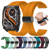 22mm Sport Band For KOSPET Tank T4 M4 Smart Watch Magnetic Silicone Strap For KOSPET TANK T3 M3 T2 M2/T3 Ultra/M3/MAGIC P10 R10