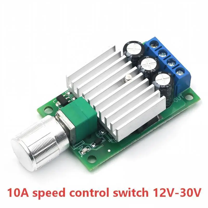 PWM-Gleichstrommotor-Drehzahlregler mit einstellbarem Knopf, stabile Leistung, breite Spannungskompatibilität für die Modifikation von Automobilteilen – Detail 9