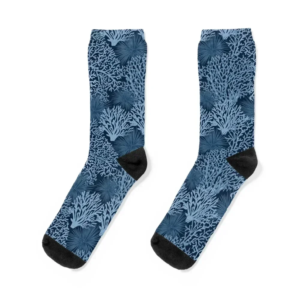 

Ocean Lover Blue Coral Socks Soccer tennis winter Boy Child Socks Women's