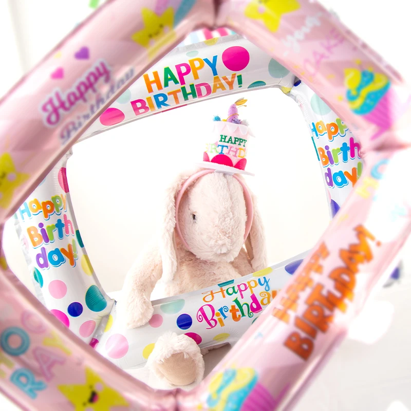 Photo Frame Ballons Children's - Photo Booth Frame บทวิจารณ์และราคา
