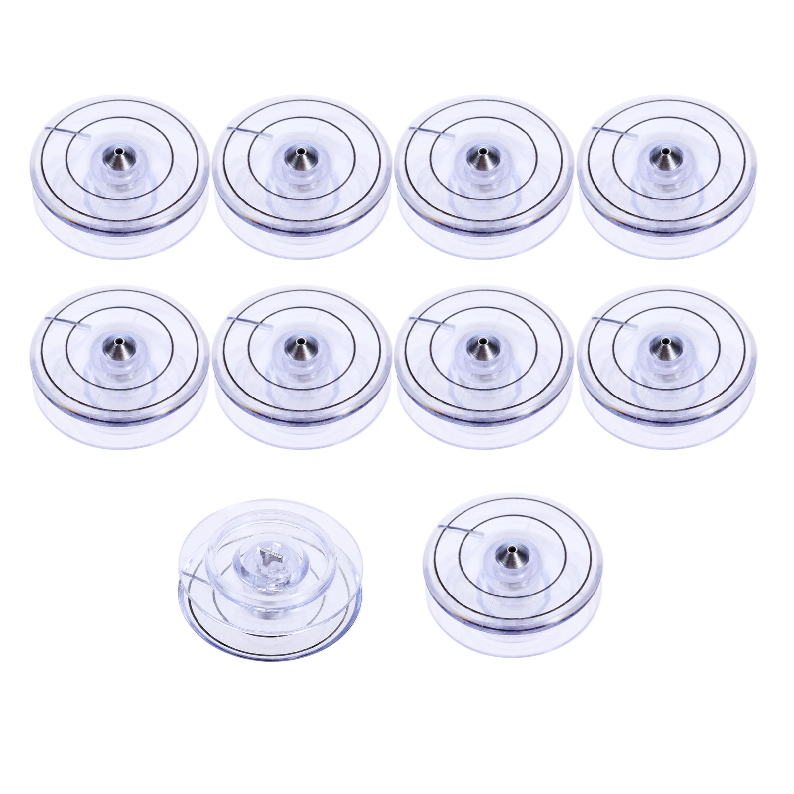 

2Pcs Plastic 181551 Sewing Machine Bobbins Transparent Clear Fit For Singer Sewing Machine Models: 900-3, 920, 920-3, 925, 1030,