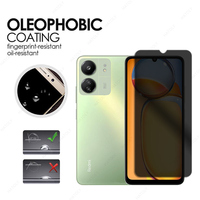 Privacy Screen Protector For Xiaomi Redmi 13C 4G For Redmi 13C 4G Anti-spy Glass Camera Protector For Redmi 13C 5G 4G Poco C65