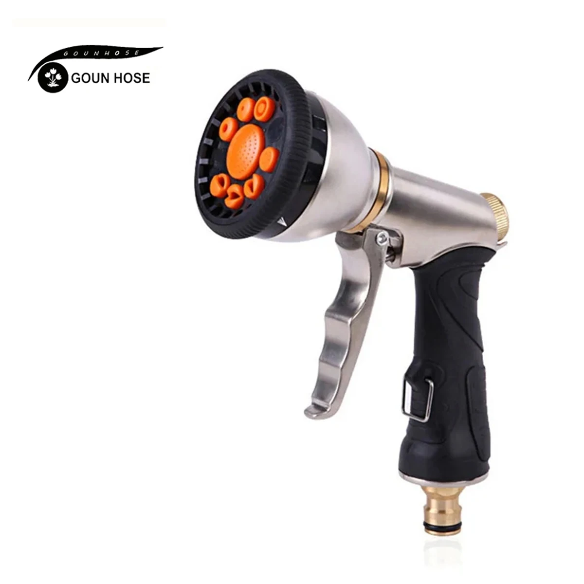 9 Pattern Garden Water Gun Hose Nozzle Mutifunctional Household Car Washing Yard Water Sprayer Pipe Tube Nozzle Sprinkle Tools