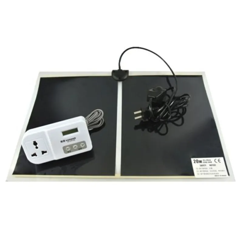 

New X-Large 16"x11" 20W Reptile Lizard Snake Seeds Heating Mat With Thermostat
