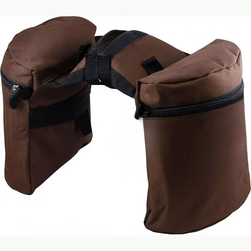 Light Weight Durable Sturdy  Canvas Horse Bags polyester Waterproof Horse Saddle Bag for Donkey Goat Horse