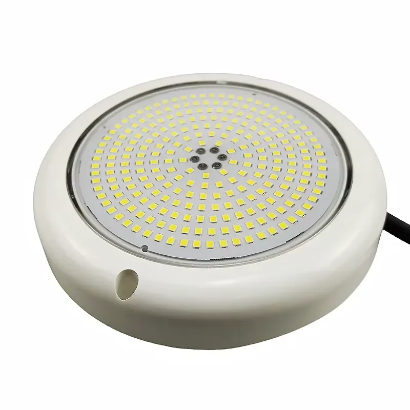 18W RGB LED Pool Light 252 LEDs IP68 Waterproof Underwater Lamp for Swimming Pond Spa Bath Landscape Lighting D152mm Plastic