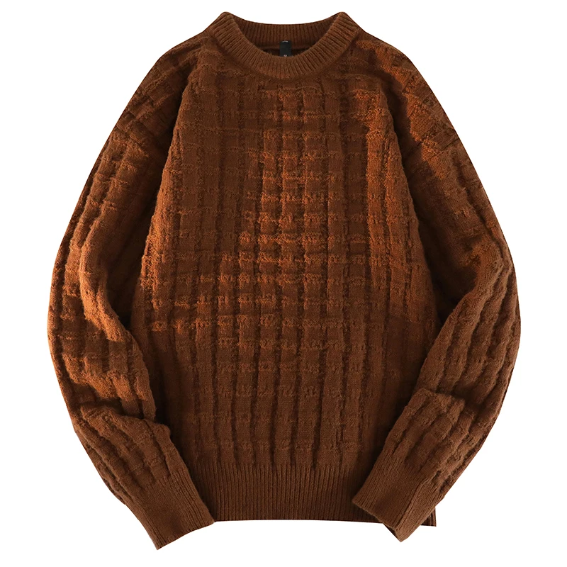 Nuovo autunno Pullover maglione da uomo o-collo maglieria manica lunga caldo sottile maglioni uomo Casual moda maglione abbigliamento uomo