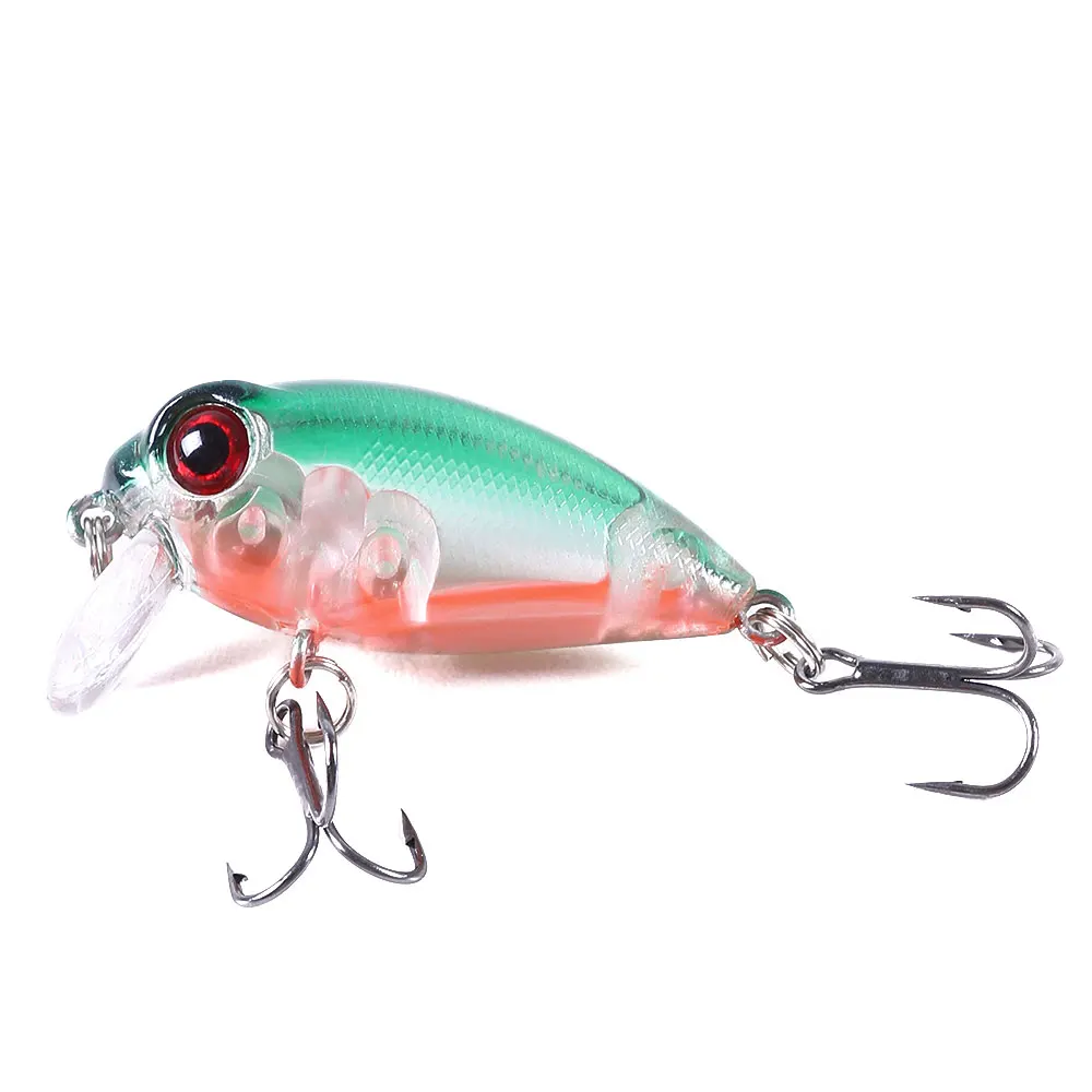 Leurre De Peche Mini Wobblers for Fishing Crankbait 4Cm-3.5G Artificial Bait Floating Wobbler for Carp Bass Fishing Tackle image 2