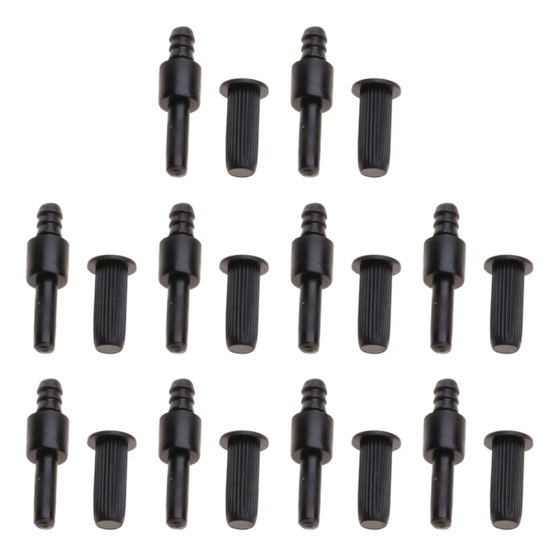 1 Set Speaker Grill Pegs & Socket AUX Buckles Fastener Plastic Screws Part for Speaker Accessories