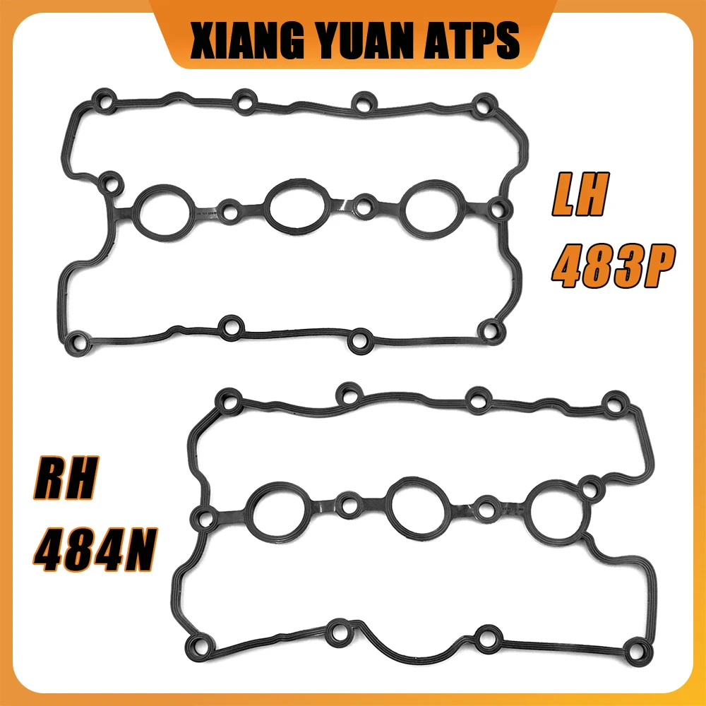 

06E103483P 06E103484N Engine Valve Cover Gasket 06E103483Q 06E103484P For Audi A4 A5 A6 S4 S5 Q5 Q7 2.8L 3.0L 3.2L