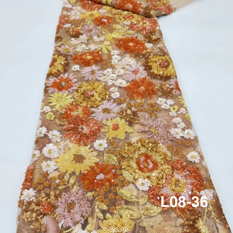 Robe de costume en forme de plante brodée de perles colorées, tissu à paillettes pour femmes, gril