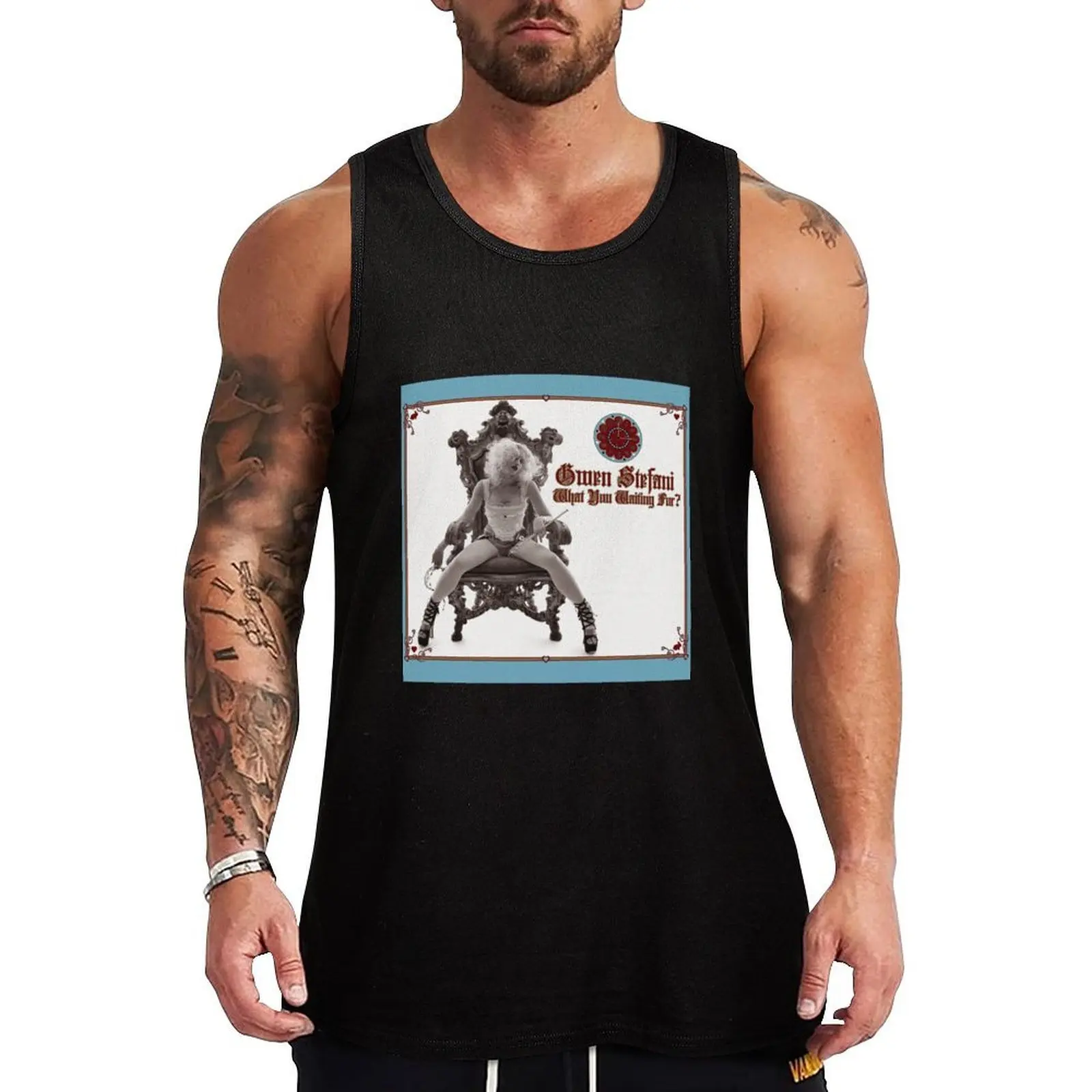 

What you waiting for Tank Top sexy clothes men clothes for men sleeveless t-shirts for men cool things