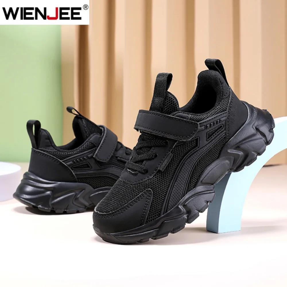 

Детские дышащие легкие кроссовки для мальчиков, школьные спортивные кроссовки для бега, нескользящая прогулочная обувь