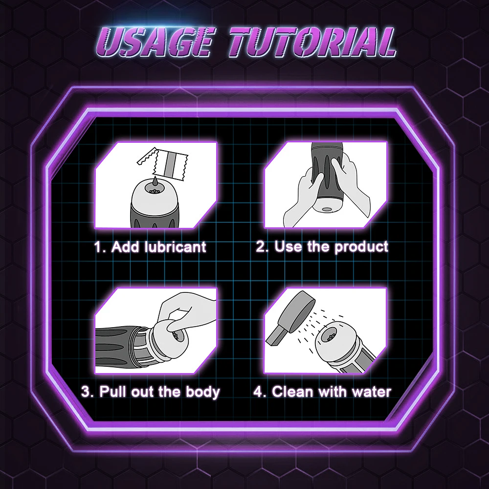 التلقائي ذكر الاستمناء مص آلة الاهتزاز اللسان سيليكون جهاز استمناء السلع الكبار لعبة الجنس للرجال 18 + #4