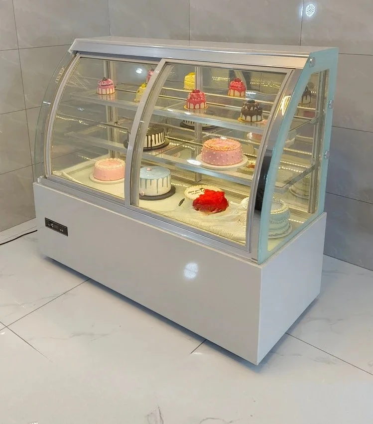 

Cake Counter Refrigerated Display Commercial Western Point Mousse Dessert Air-Cooled Fresh-Keeping Freezer