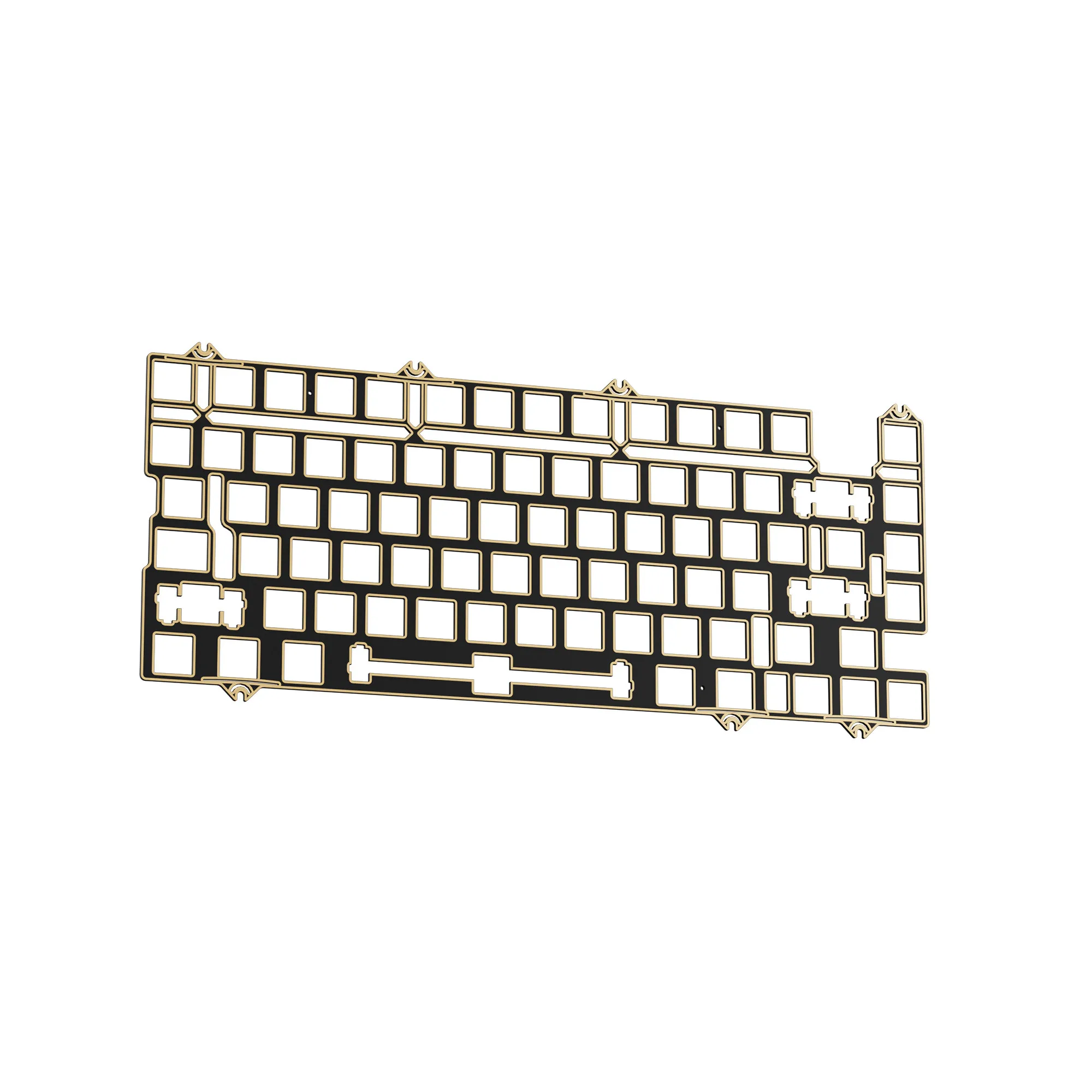 Athena75 Owl Keyboard Positioning Plate Aluminum/PC/Carbon Fiber/ FR4 RGB Customized Positioning Board for Machina Keyboard DIY