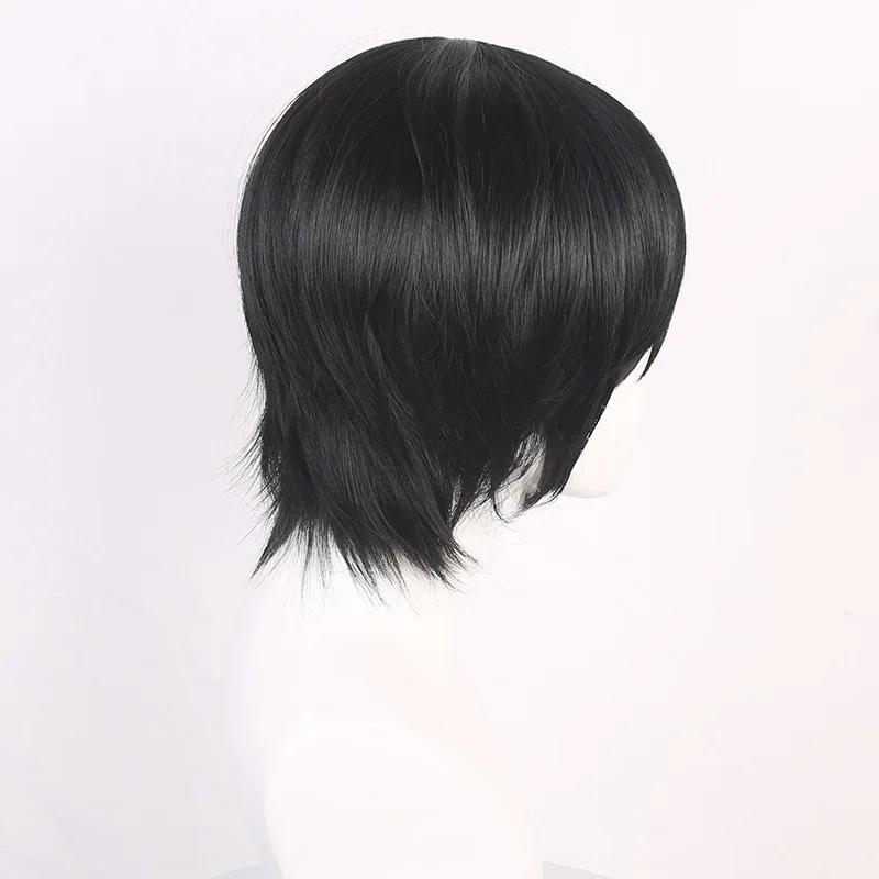 Blue Prisoner Series Lin Cosplay Wig Black Short Hair Cosplay Wig For Anime