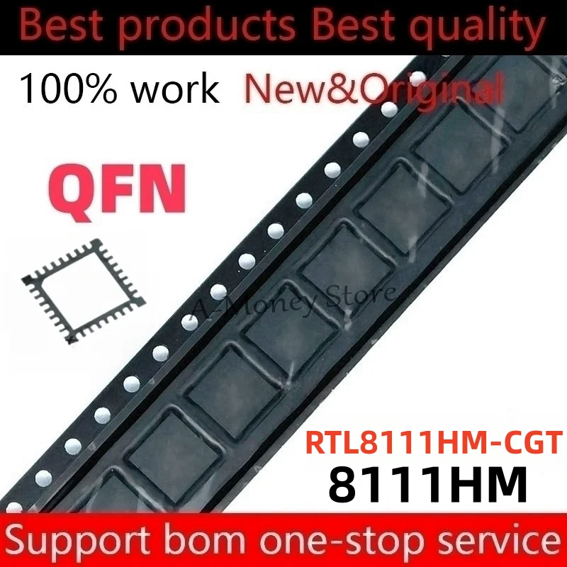 

(2-10pcs)8111HM RTL8111HM RTL8111HM-CGT QFN-32