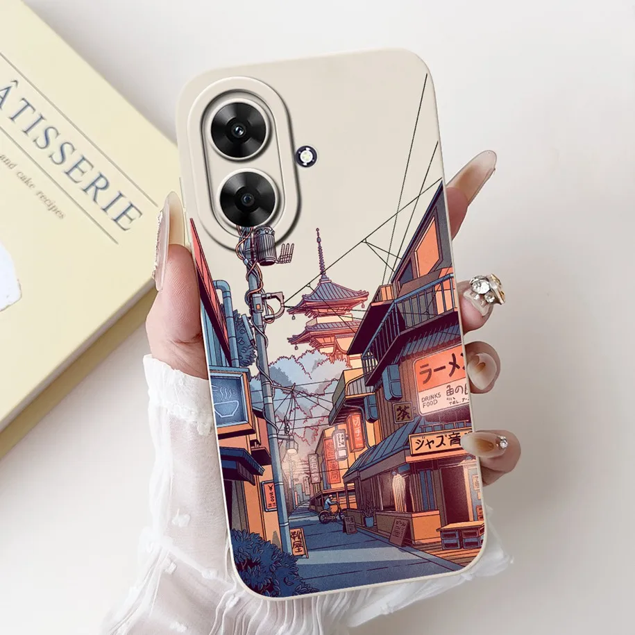 Case For Realme Note 50 Cover RMX3834 Shockproof Funda Cool Painted Soft Silicone Phone Case For Realme Note 60 Note60 TPU Pouch image 3