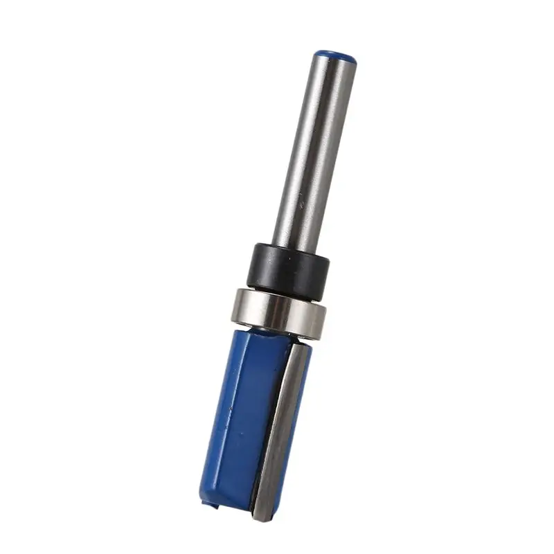 20Pcs 1/4Inch Shank Router Bit Twin 2 Fluted Imperial Jig Template Cutter Woodworking