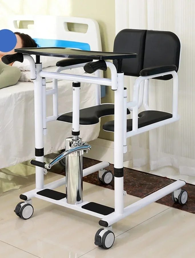 Easy open and close moving chair height adjustable patient wheelchair lifts disabled elderly transfer lifts patient chair lift