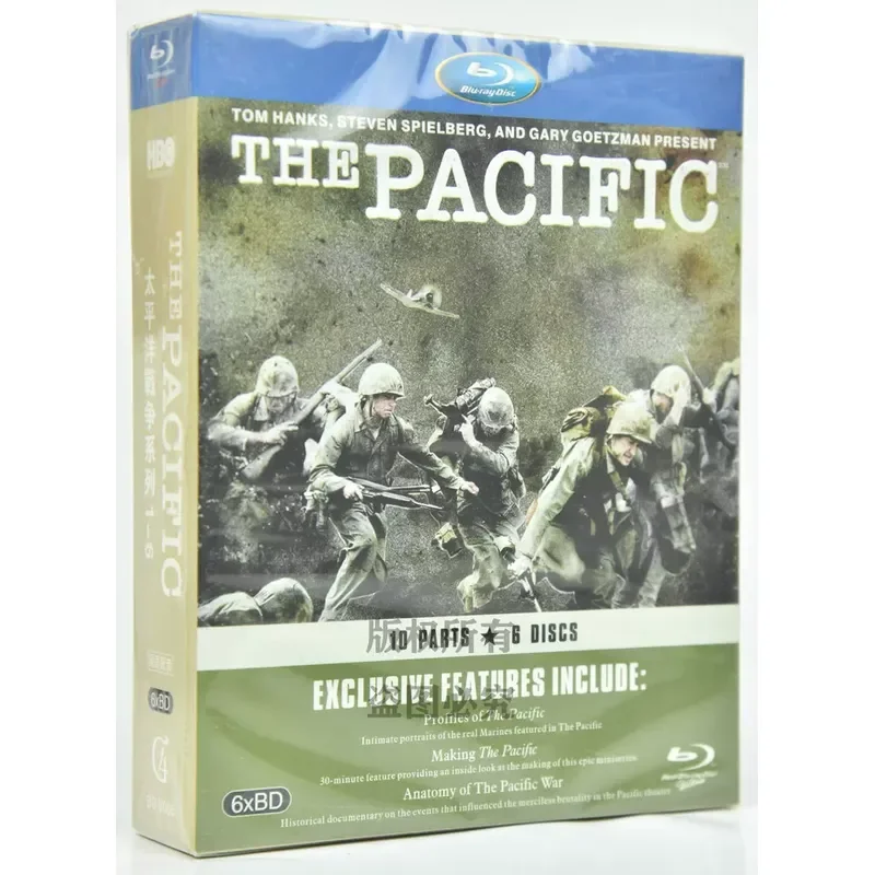 

American War TV Series Pacific War 1080p High Definition BD Blu-ray Set 6 Discs