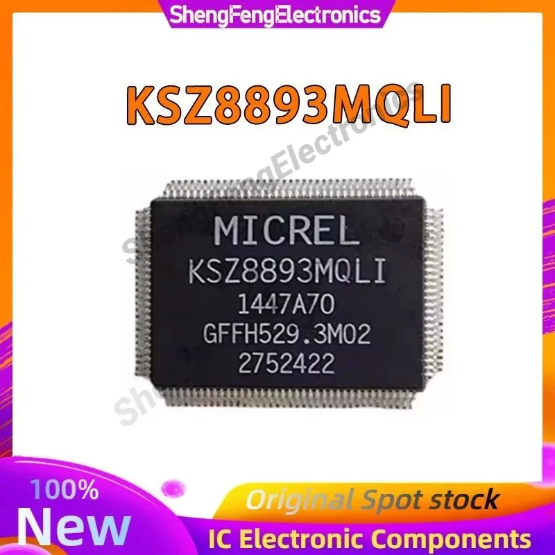 

KSZ8893MQLI [IC MANAGED SWITCH 10/100 128PQFP] Чип контроллера Ethernet в наличии