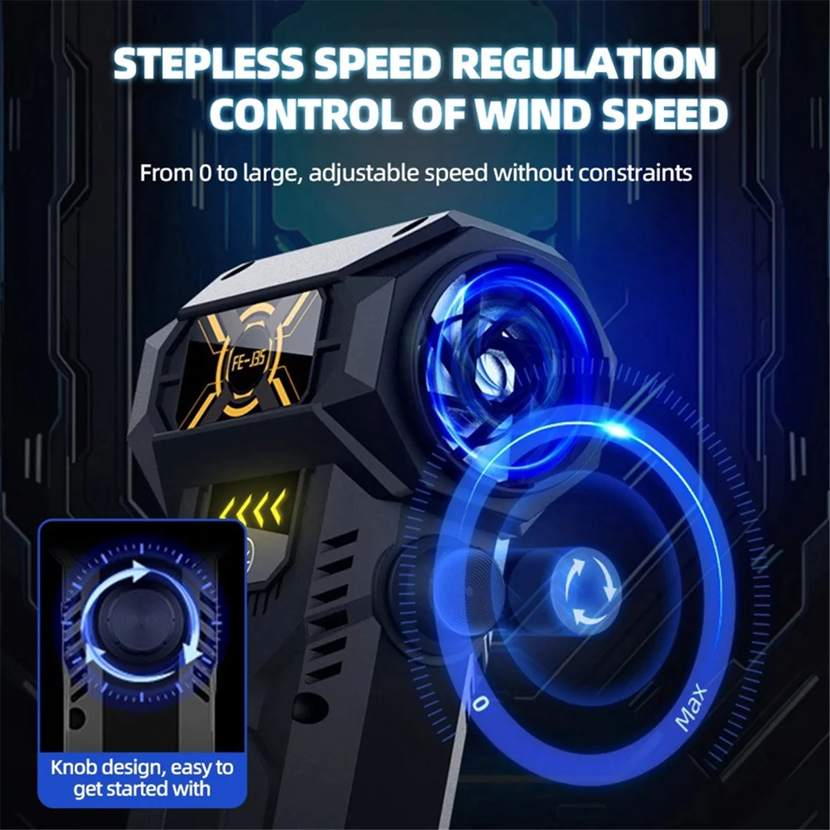 

AT53 New Turbo Jet Fan 130000RPM Electric Air Duster Blower Infinitely Adjustable Wind Speed 45m/S Cleaning Air Dryer