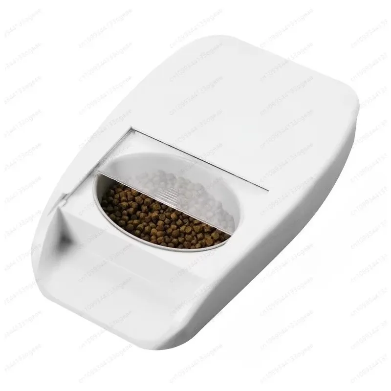 Anti-stealing pet automatic feeder smart chip recognition infrared induction multi-pet cat cat bowl timing machine