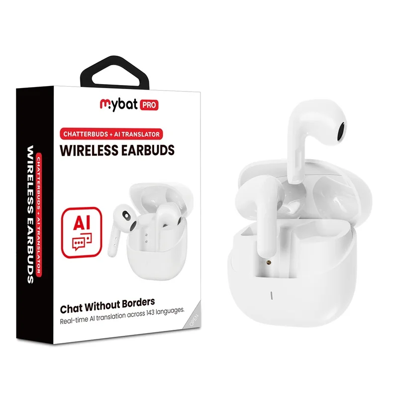 

AI Translation Earbuds Real Time 143 Languages 27H Playtime Translator Ear Buds Wireless Earphones Bluetooth Headphones For APP