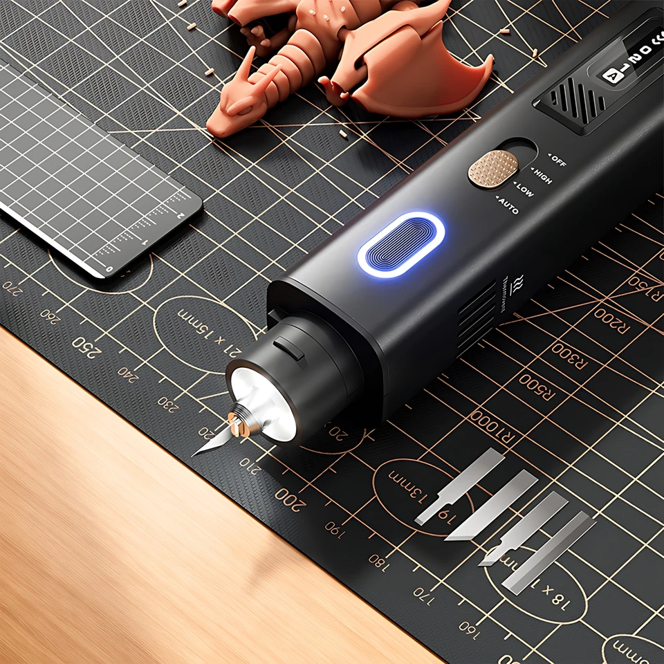 Jakemy JM-Y10 Pro 40kHz 超音波カッターナイフ 3D プリントバリ取り