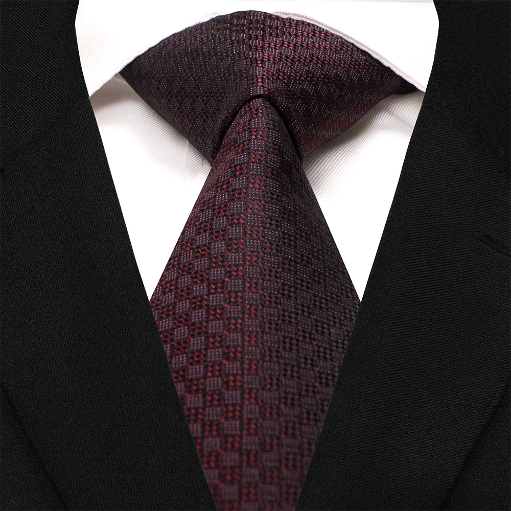 EASTEPIC 8 cm elegante gestreifte Krawatten für Herren, Herren-Accessoire, karierte Krawatte, Paisley-Krawatte, Blumenmuster, für formelle Anlässe, Hochzeitsgeschenk – Detail 35