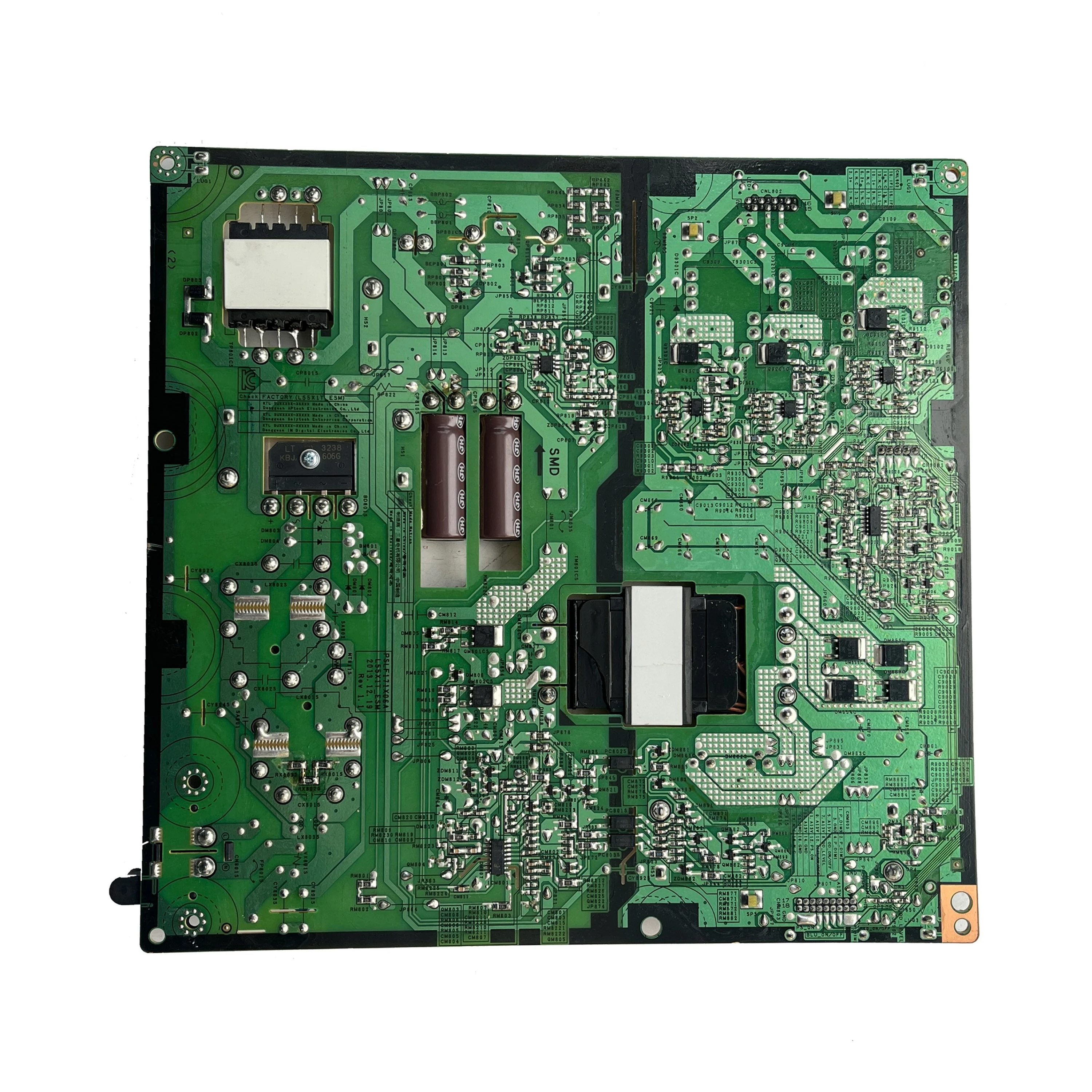 New Genuine Power Supply Board BN44-00711A L55X1T_ESM is for UE50H6400AK UA55H6400AW UE55H6200AW UE50H6200AYXZT TV Parts