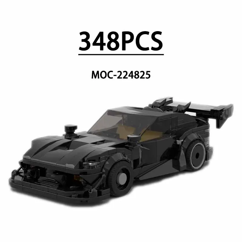 

MOC-224825 Строительные блоки 2025 SRT Racing Champion в сборе, 348 шт., детский подарок на день рождения, рождественская игрушка в подарок
