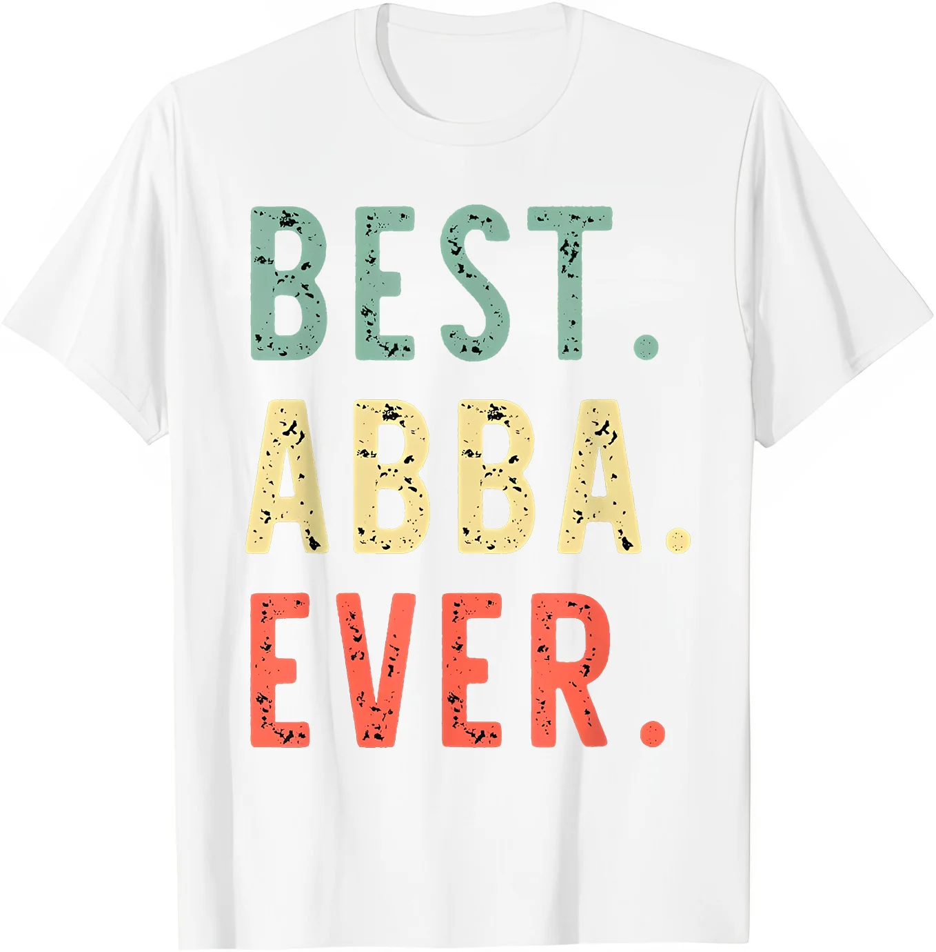 Best Abba Ever Family Funny Cool Vintage Retro T-Shirt