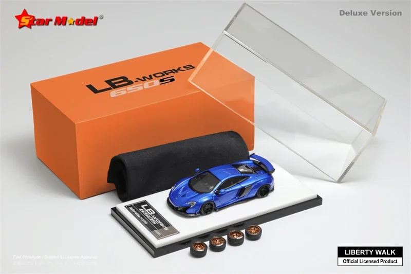 Stern modell 1:64 lbwk lb-works mcl 650s Modell auto aus Druckguss