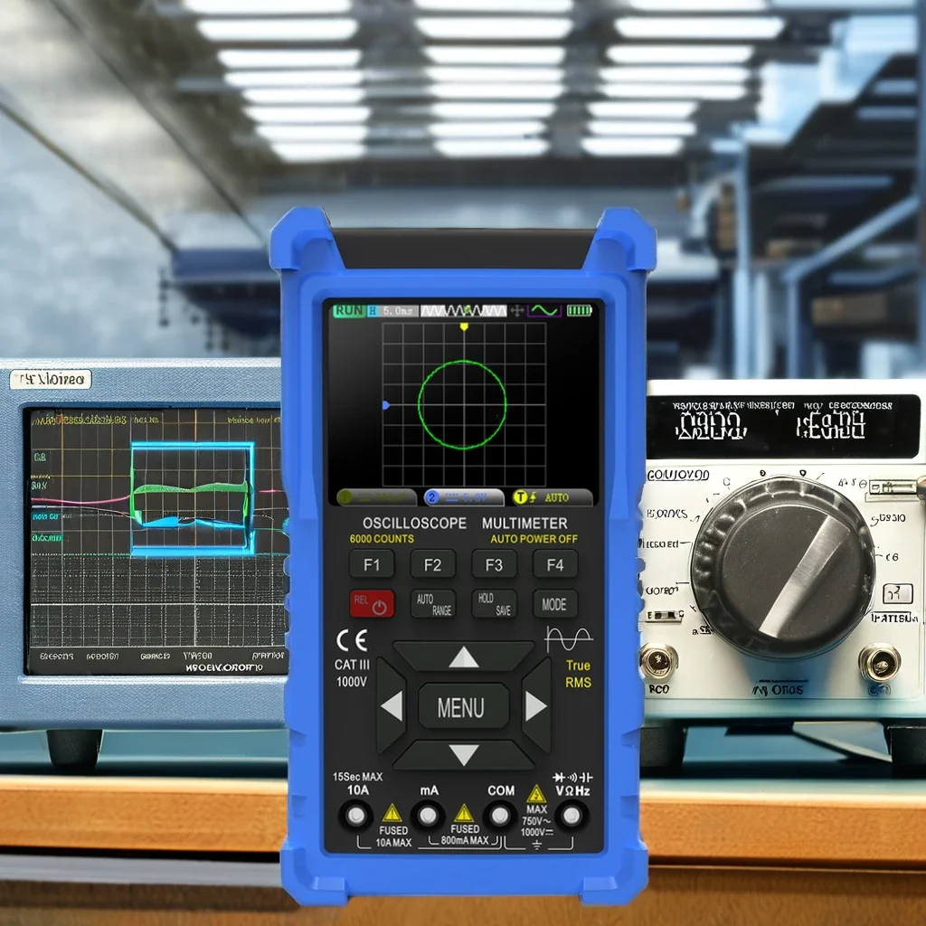 Professional Portable USB Oscilloscope Handheld Real-Time Waveform Analysis and Measurement