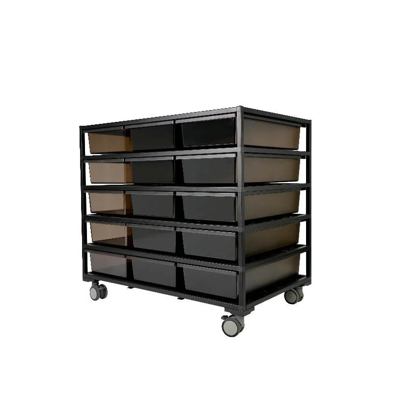 

Aluminum Modular Reptile Breeding Rack with PVC Drawer Boxes for Snake Breeding Rack, Aluminum Terrarium Rack, Reptile Cage