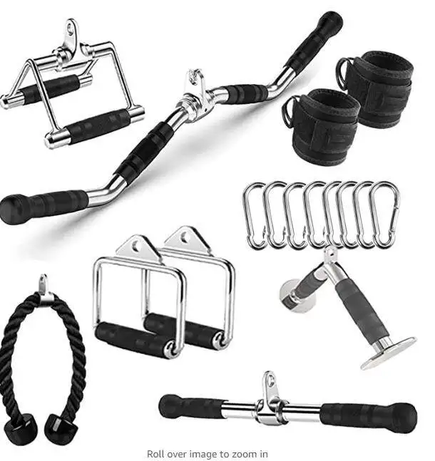 HYS Gantry Fitness Equipment Accessories Handle Rope Down Press Single Head Double Head Rope Biceps Gym Training