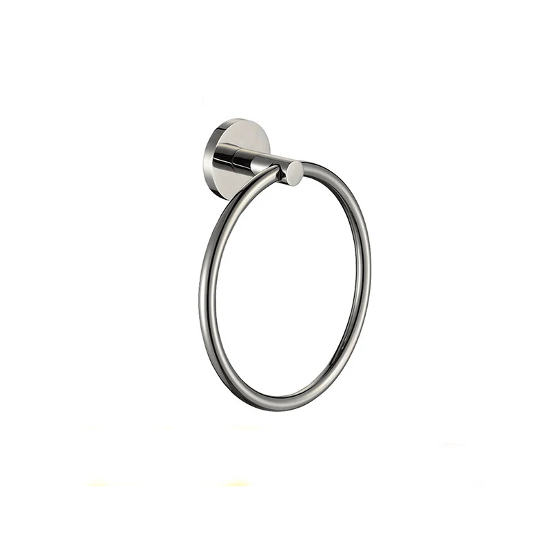 304 Stainless Steel Towel Rack Bathroom Towel Ring Hardware Bathroom Towels Hanger Pendant Accesserios Chrome