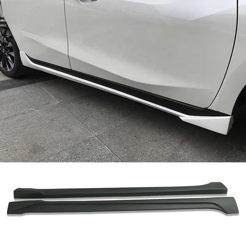ABS Auto Body Kit Front Bumper Lip Rear Diffuser Side Skirt Fit For Lannia 2015-2020