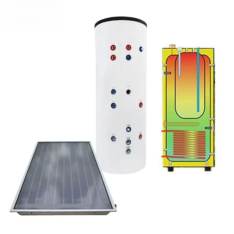 Big Solar & Electric Pressurized Water Heater with Split Connection for Hotel and Household Use 300 Liter Boiler