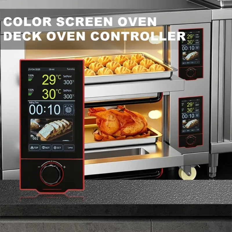 AOZILIN Professional Constant Temperature Oven Temperature Controller Color IPS Touch Screen Menu Memory Function New Design