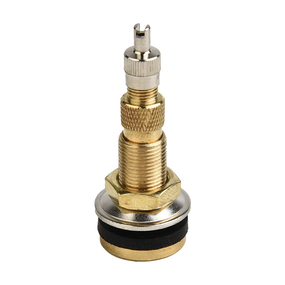 Tubeless Tire Valve Stems Tyre Valves Wheel Rim TR618A Brass Fits for 5/8\