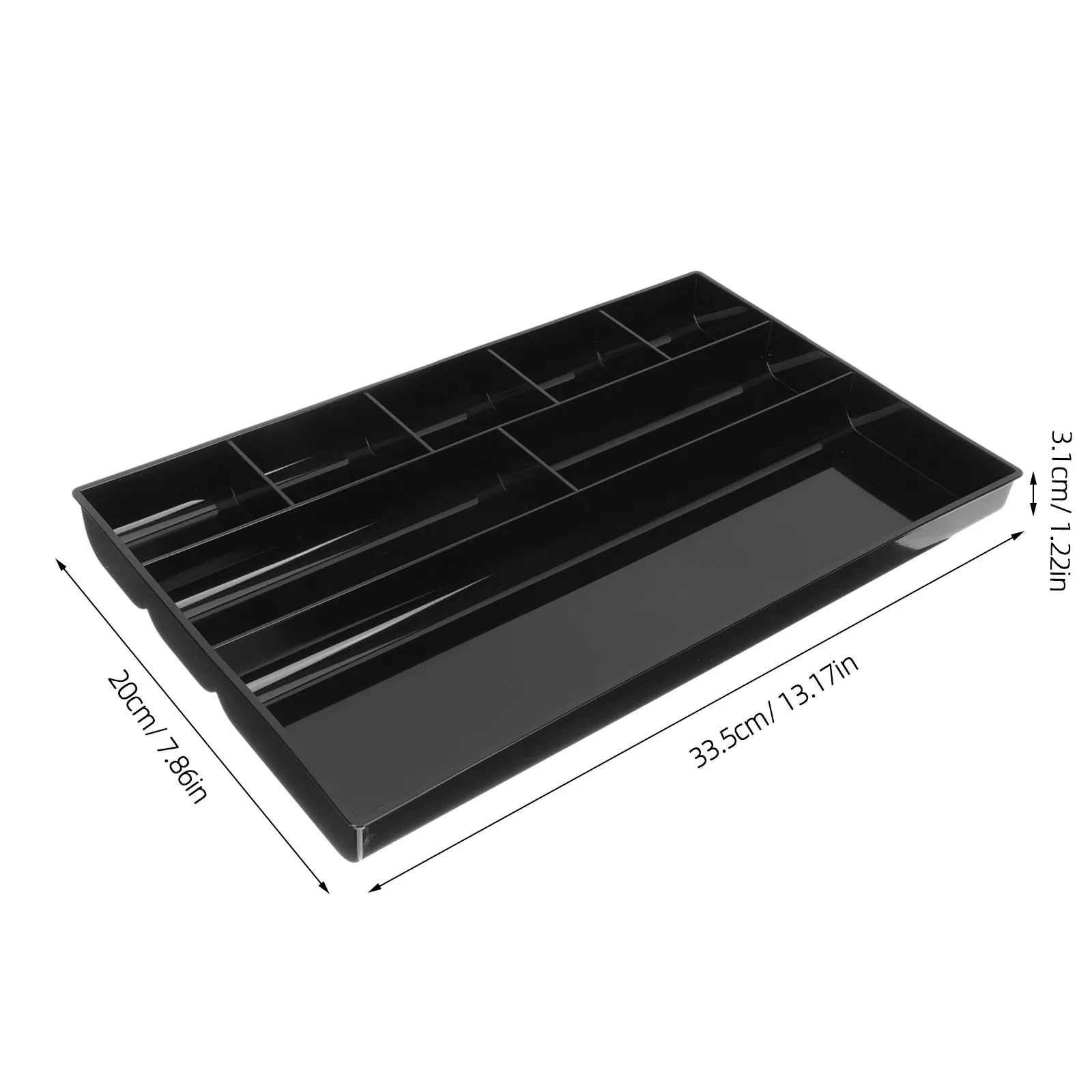 Heavy-Duty Plastic Drawer Organizer for Office, Desk, Vanity, Bathroom, Kitchen, Bedroom – Multi-Use Storage