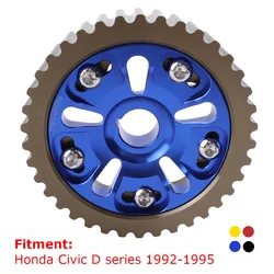 Adjustable Cam Gear Timing Gear Pulley Gold Blue Black Red For D Series Honda Civic 92-95 Wear Parts