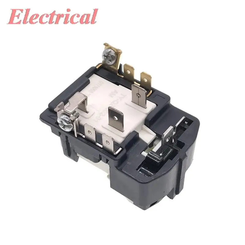 

1 шт., аксессуары для стартера компрессора холодильника, комбинация PTC, защита от перегрузки, защита от бабочки