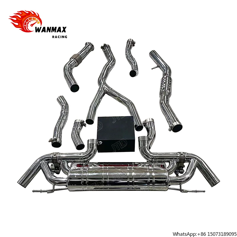 

Performance Exhaust System Exhaust Valved Catback for - GLE53 Exhaust Escapes