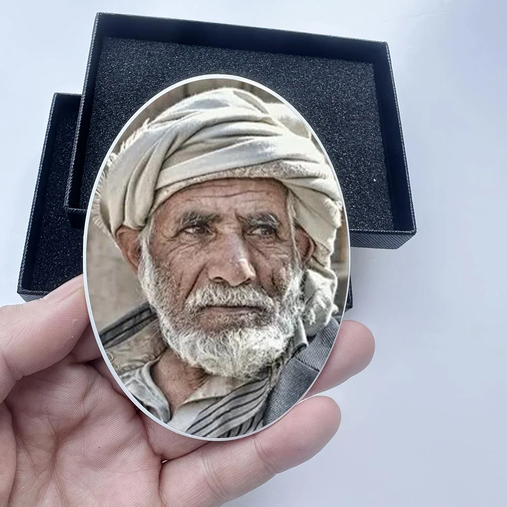 2D Flach, nicht 3D, 1 Stück, personalisierte Foto-Gedenkstein-Fliese, perfekt für Muttertag, Vatertag, Gedenktag, würdevolle Erinnerung