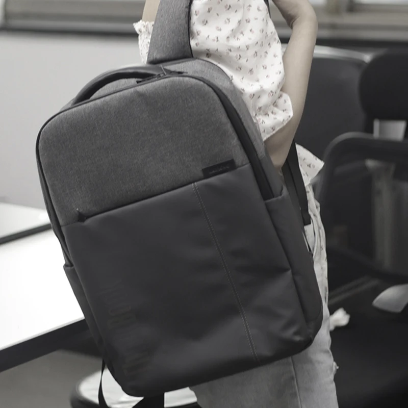 حقيبة كمبيوتر محمول Lenovo Thinkbooktb520-B حقيبة ظهر للأعمال أسود رمادي 15.6 بوصة حقيبة كمبيوتر محمول #6